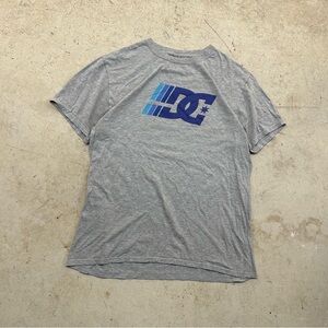 DC Shoes Y2K Short Sleeve Logo Graphic Print T-shirt Men’s L Gray Crew Neck